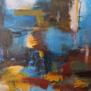 abstract cityscape painting for sale